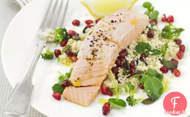 Salade de saumon super santé
