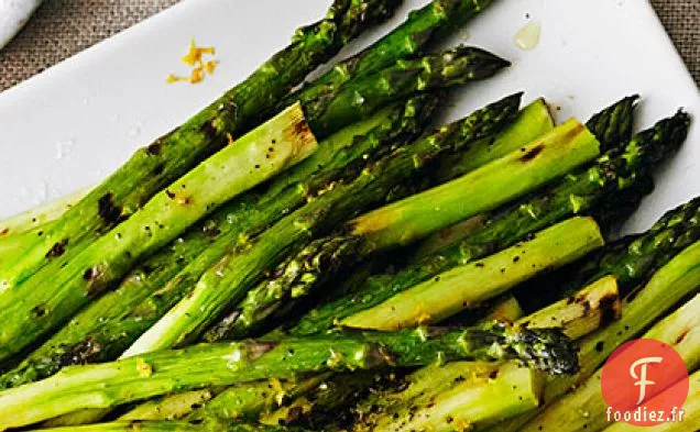 Asperges grillées au Citron