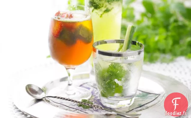 Concombre et coriandre G&T
