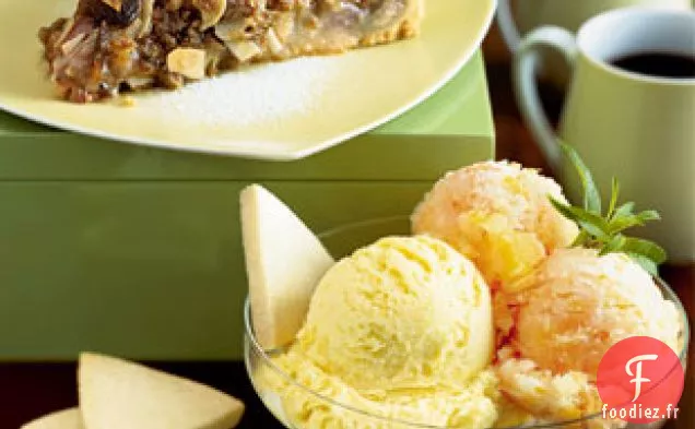 Tarte à la Rhubarbe au Streusel au Beurre Brun