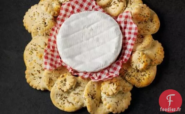 Couronne de craquelins aux graines de fenouil et de pavot