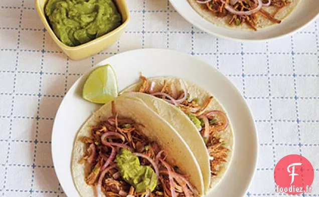 Tacos de Porc Marinés aux Agrumes avec Oignons Marinés