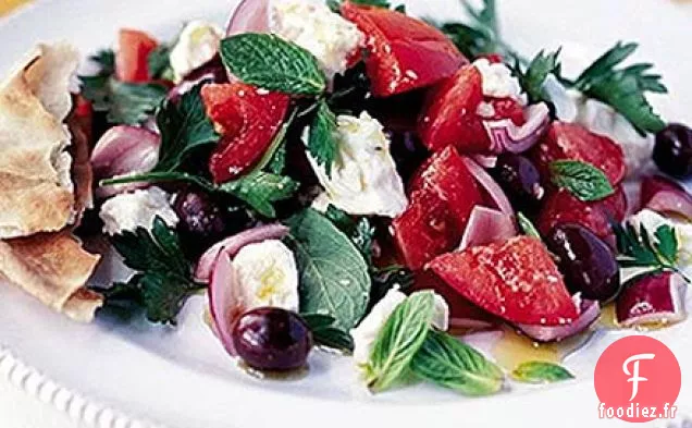 Salade grecque simple