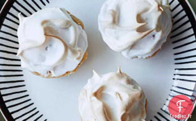 Tartes à la Meringue à l'Ananas et à la Noix de Macadamia
