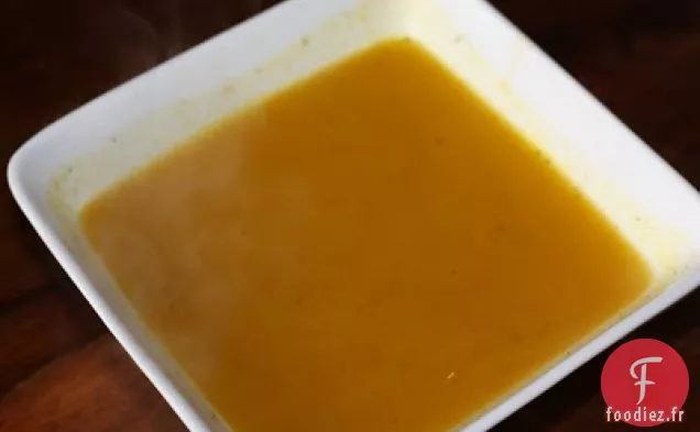 Soupe au Poivre d'Orange Rôti