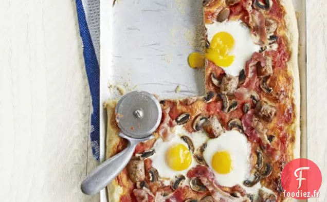 Pizza anglaise complète