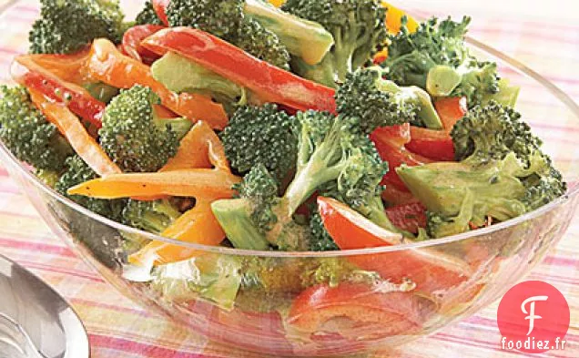 Salade de Brocoli et Poivron