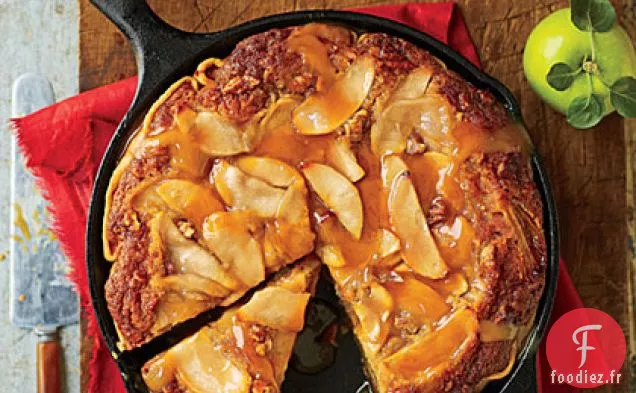 Tarte Blonde aux Pommes au Caramel