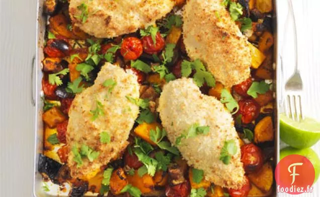 Traybake de poulet à la noix de coco thaïlandaise