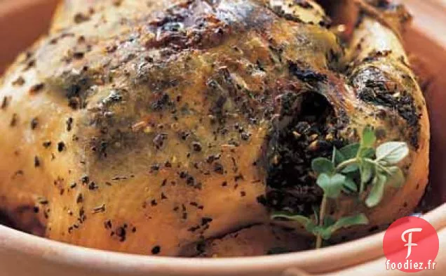 Poulet Rôti Au Citron et aux Herbes