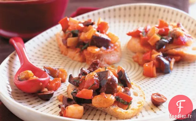 Caponata Au Fenouil, Olives Et Raisins Secs