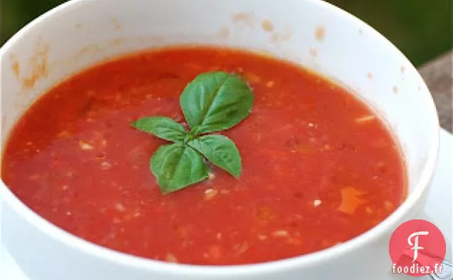 Le Gaspacho Presque Célèbre de Maman