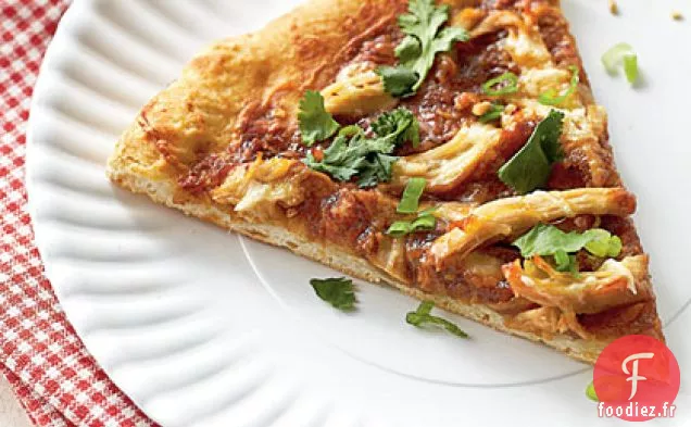 Pizza au Poulet Thaï