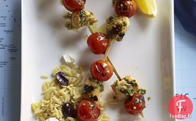Brochettes à La Grecque