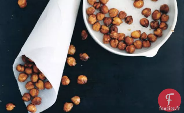 Haricots Garbanzo à la Cannelle Croustillants