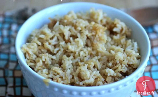 Riz aux Oignons Caramélisés (Arroz con Cebolla al Caramelo)
