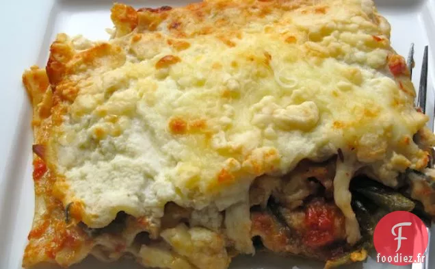 Lasagne de Légumes Rôtis Sans Viande
