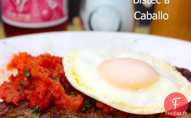 Bistec a Caballo (Steak Créole à Cheval)