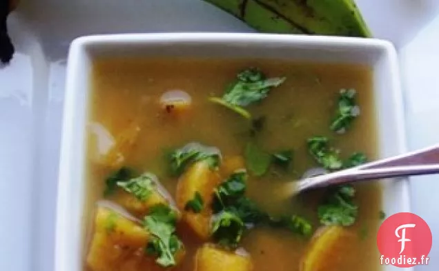Soupe de Plantain (Sopa de Plátano)