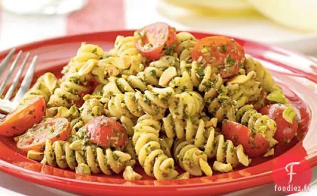 Fusilli au Pesto de Pistache