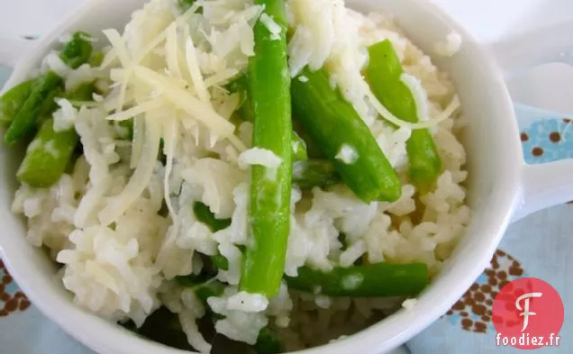 Riz Crémeux aux Asperges et au Citron