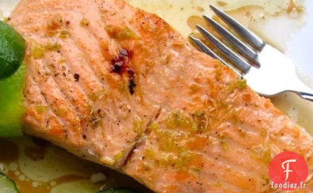 Saumon à la Sauce Lime-Xérès
