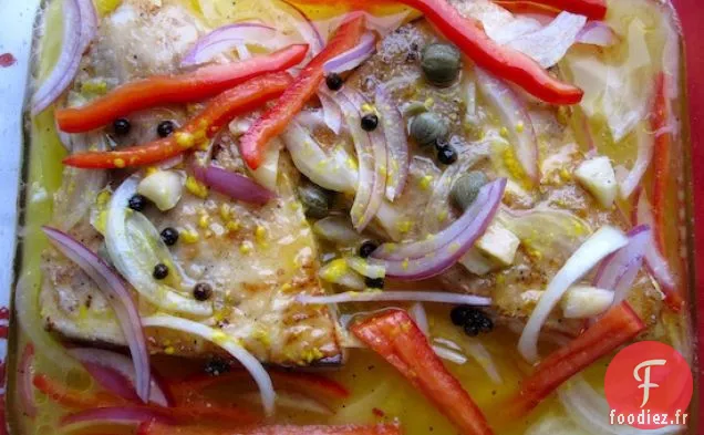 Escabeche de Pescado (Poisson Mariné ou Mariné)