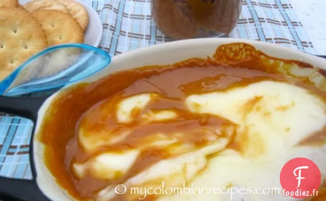 Dip de Arequipe con Queso (Trempette au Dulce de Leche et au Fromage)