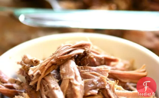 Porc Effiloché à la Colombienne à la Mijoteuse