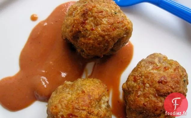 Boulettes de Dinde à la Sauce Goyave (Albóndigas de Pavo con Salsa de Guayaba)