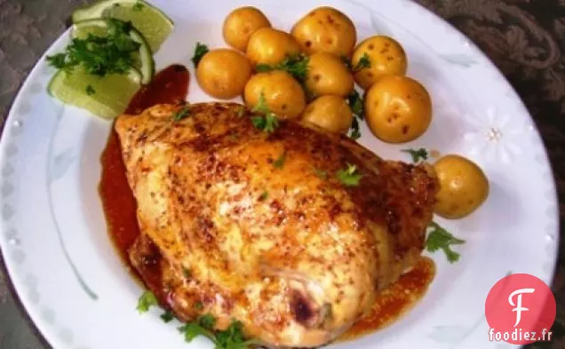 POULET AU CITRON VERT ET MIEL (POLLO AL LIMON Y MIEL)