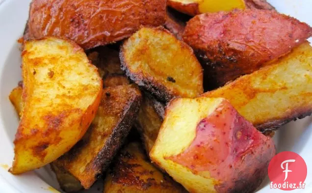 Pommes de Terre Rôties au Cumin-Achiote