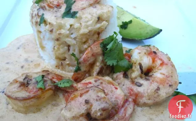 Camarones Con Salsa de Anis (Crevettes à la Sauce Anisée)