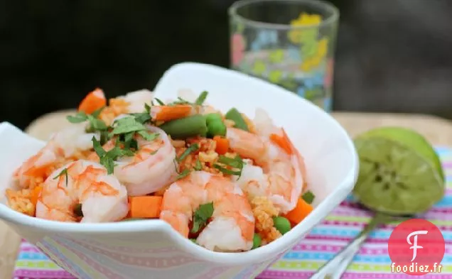 Riz aux Crevettes (Arroz con Camarones)