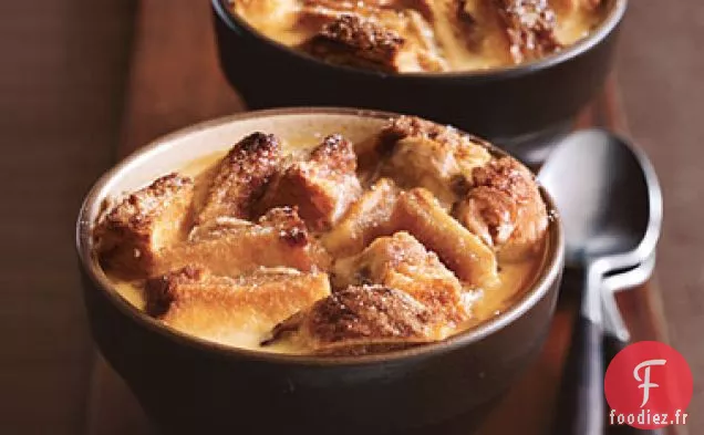 Puddings au Pain Caramel-Banane