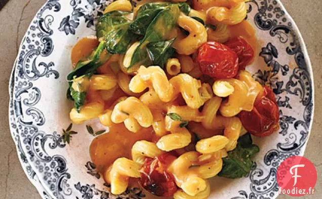 Blush Mac et Fromage aux Tomates