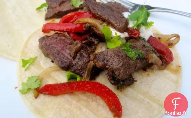 Fajitas de Carne (Steak Fajitas)