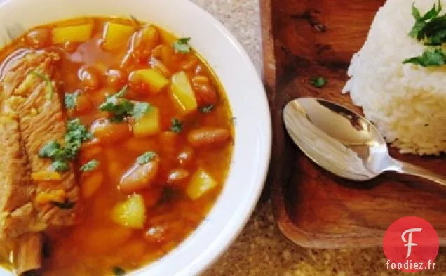 Soupe aux Haricots des Canaries (Sopa de Frijoles Canarios)