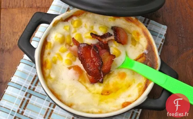 Maizitos con Tocineta (Gratin de Maïs au Bacon)