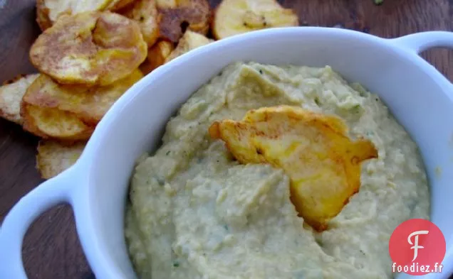 Houmous de Aguacate y Limón (Houmous à l'Avocat et au Citron vert)