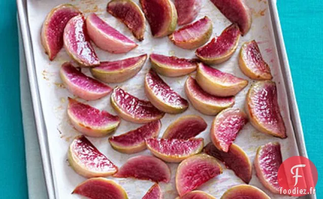 Radis de Pastèque Rôtis
