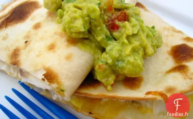 Quesadillas au Tilapia et au Guacamole