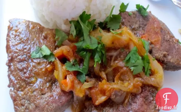Higado con Salsa Criolla (Foie à la Sauce Créole)