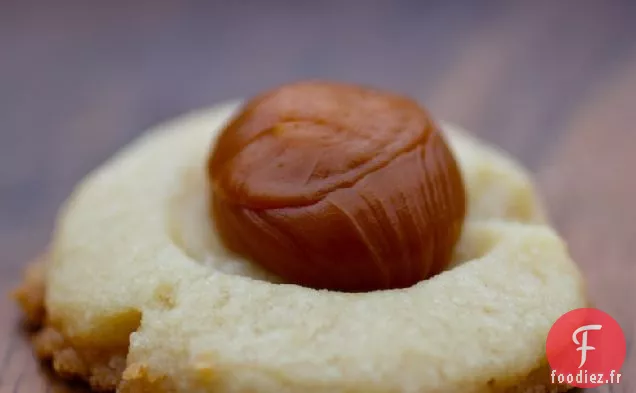 Biscuits à Empreinte de Pouce Dulce de Leche