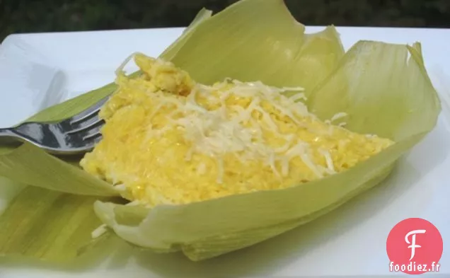 Galettes de Maïs Enveloppées à la Colombienne (Envueltos de Chocolo)