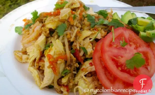 Arroz Chino Al Estilo Colombiano (Riz Frit à la Colombienne)