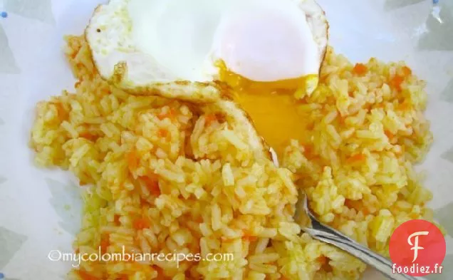 RIZ AUX CAROTTES (ARROZ CON ZANAHORIA)