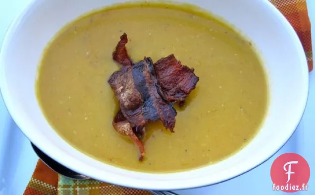 Soupe de Courge Musquée Rôtie - Noix de Coco