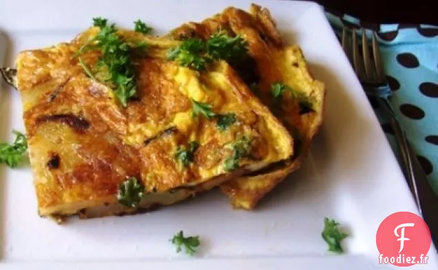 OMELETTE ESPAGNOLE (TORTILLA ESPANOLA)