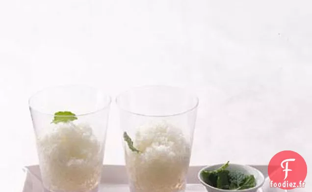 Granité à la Menthe